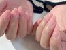 【新人ネイリスト限定】ちゅるん仕上がり♪ヌーディー1カラー￥7000→￥3000
