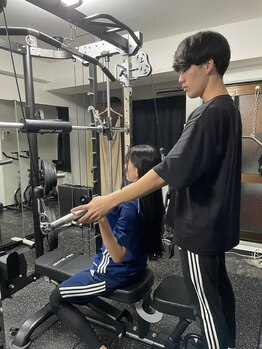 【整体/姿勢改善/骨盤矯正】ダイヤモンドジム【ストレッチ/パーソナルトレーニング】の写真/【理想のスタイルを手に入れる】完全個室のプライベート空間で、男性・女性問わず大人気の本格痩身