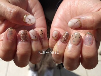 ケイアイエムネイル(KIM nail)/組合せデザイン♪