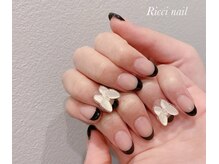 チアフルチア(CheerfulCheer)/ぷっくりバタフライネイル