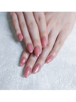 レジアント(Rediant)/シンプル2本オーロラネイル