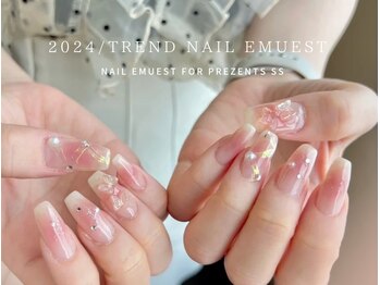 ネイル エミュスト(Nail Emuest)/ちょうちょネイル/韓国ネイル