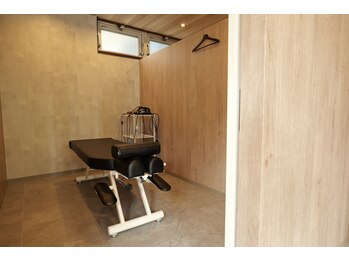 朝霞たから整骨院/個室になっています!