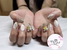 エテルナ ネイル(eterna nail)/マグネットベースガラスフレンチ