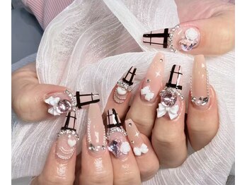 マルチューネイル 池袋(MARUCHU NAIL)/持ち込みデザイン/やり放題