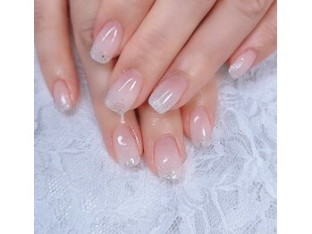 ディアリーネイル(Dearly Nail)/グラデーション＆ラメ