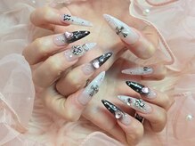 ベリッシモォセンスアーレ/黒ピンクグラデ