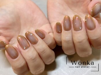 ウォンカ(Wonka)の写真/爪の形や長さにこだわり、より美しく魅せるお手元を演出♪丁寧な施術で美フォルムネイルに仕上げます☆