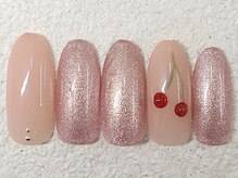 リノ ネイル(Rino nail)/１月新作さくらんぼ801l1