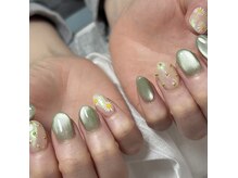 ネイルナナ(Nail NaNa)の雰囲気（ミニ持ち込みデザイン　春菊）