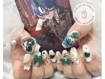 ネイルズガッシュ 大森駅前店(NAILs GUSH)の写真/【痛ネイルも可能】痛ネイル1本＋他ワンカラー¥13100～フィルイン/ワンホン/持ち込み