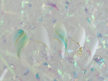 シューズネイルプロデュース/爽やかラウンドデザイン