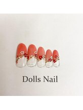 トータルビューティーサロン ドールズ(total beauty salon Dolls)/和柄ネイル