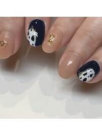 ネイビー×ダルメシアン