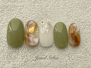 ジュエルサロン(JEWEL SALON)/ニュアンスネイル　￥7,500