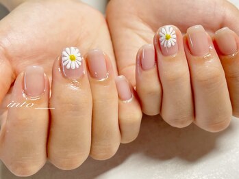 ネイルサロン イントゥ(into_)/フラワーネイル