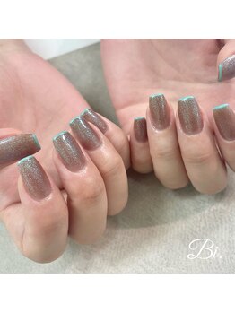 サロンビーアイ 六本木(Salon Bi.)/スキニーフレンチネイル