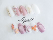 エイプリルプラス(April plus)/押し花＆花ネイル