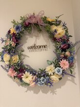 ベイビーズブレス(Baby's Breath)/フラワーリースでお出迎え