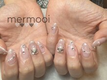 メルモーイ(mermooi)/ビジューネイル