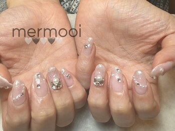 メルモーイ(mermooi)/ビジューネイル