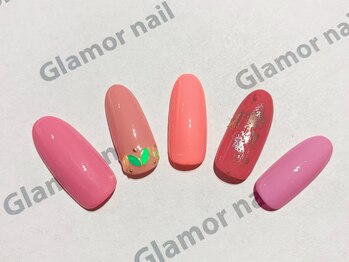 グラマーネイル(Glamor nail)/ワンカラー×5色パート