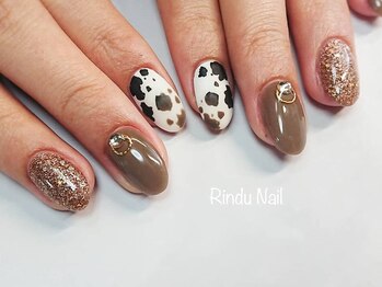 リンドゥネイル(Rindu Nail)/2021初ネイル2