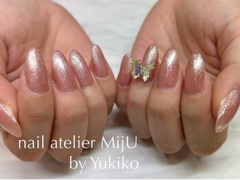 ネイル アトリエ ミジュ(nail atelier MijU)/バタフライネイル