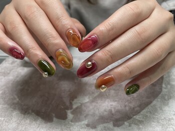 メルシー(Merci)/立体ネイル byフクザワ