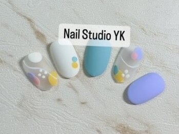 ユズキ(YUZUKI)の写真/パーツやアートで可愛らしいデザインに♪ふと目に入った時にキュンとときめく爪先に…☆
