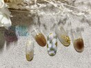 ゴールド系フラワーデザイン