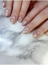 イリス(iris)/ハートマグネットネイル