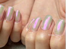 ビオトーププラス 浦和店(bio tope +)/オーロラミラーネイル