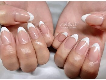 エアネイル(eA NAIL)/フレンチネイル/¥8800