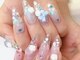 シェリーネイル(cherie nail)の写真/【トレンドのクリアネイル】透明感あふれるうるきらネイルで、誰よりも可愛い指先を叶えます♪