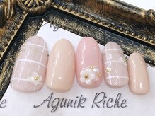 アグニークリッシェ(Agunik Riche)/【チェックネイル】