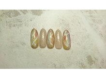 ネイルサロン ウノ 湘南平塚(UNO)/カラフル大理石