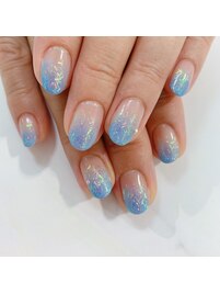 シンプルジェルネイル＆本格ケア