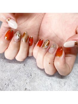 アウグーリ(AUGURI)/オレンジブラウン ♪