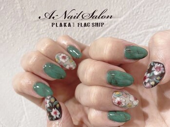 エーネイルサロン プラーカ本店(A-Nail Salon)/レトロフラワー