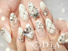 韓国パーツ♪キラキラネイル