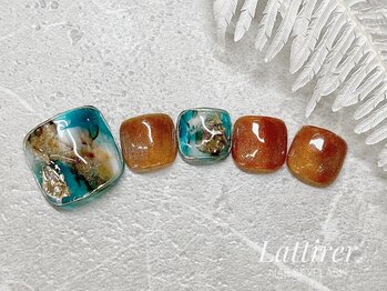 ラティレ 銀座(Lattirer)/ニュアンス大理石風