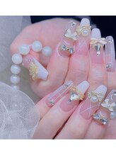 クイーンズビューティーサロン 新宿本店(Queen's beauty salon)/チップ長さだしやり放題