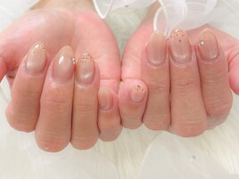 スキンカラーマグネットネイル