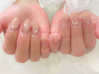 スキンカラーマグネットネイル