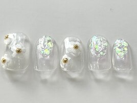 花オーロラぷっくり¥6000