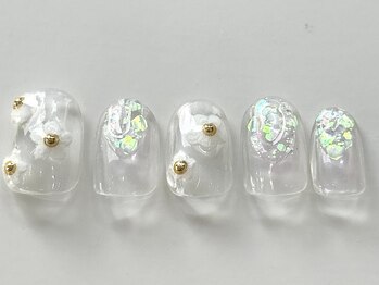 花オーロラぷっくり¥6000