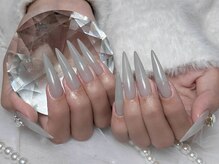 Eli Nails 新宿【エリネイルズ】《長さだし専門店/つけ放題/持ち込み/スカルプ》/ワンカラー、スーパーロング