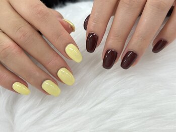 ディーネイル 池袋(D-nail)/【木村】アシンメトリーネイル