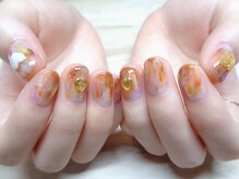 アミュリー ネイル アトリエ(Amury nail atelier)/ハロウィン★オーロラフィルム